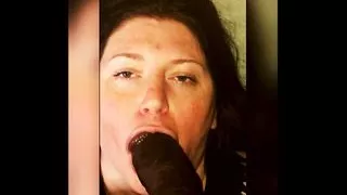 The champ is here sucking my meat