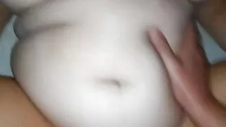 Finishing inside my wife while she plays