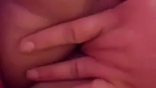 My ex playing with her puss