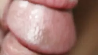 Indian Desi Slow Edging Blowjob Close-up