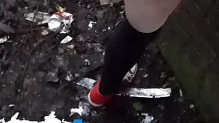 Farting out whipped cream