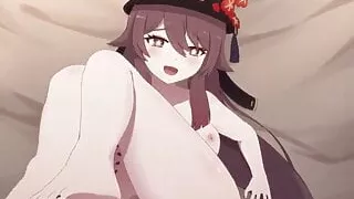 Hu Tao Draining Your Balls