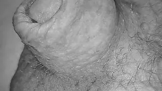 Micro Penis Soft to Hard-Hole Winking-Cum Squirting