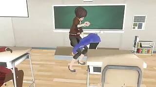 3D Game: Femdom University - First Day at the University