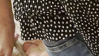Julies hot sole and feet with face