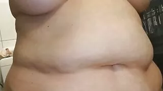 Fat wifes Hot tits and gig belly