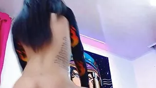 Babe Showing Off Her Body