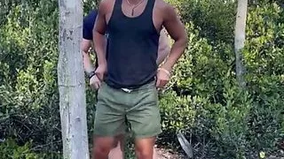 Quickie, had his ass eaten and briefly pounded