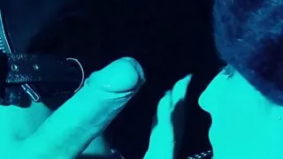 Chesty European babe gets assfucked in threesome