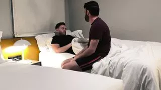 son fucks dad raw for first time after brother leaves home