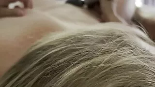 Wife takes a facial