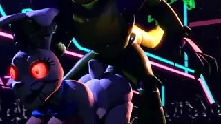 Glamrock Monty Fuck Vanny On The Stage