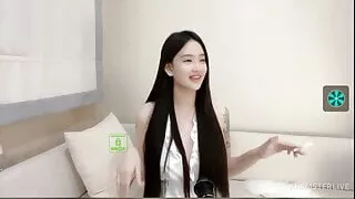 Chinese girl seducing fans