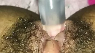 Playing with my pussu