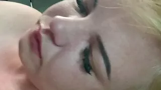 Lithuanian blowjob in car