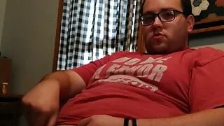 Cumshot at Michael Spaulding home