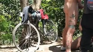 Strand, Großer Schwanz, Blasen, Schwuler Sex, Masturbation, Sex im Freien