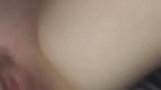 My shaved used pussy full of joy