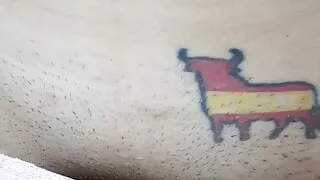 Cumming Korean slut rubbing on my hard cock!