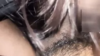 He licked my pussy and made me wet, then fucked me hard