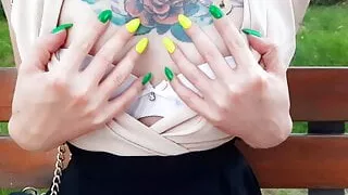 Dominatrix Summer Walk