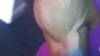 FBB pumping up her biceps