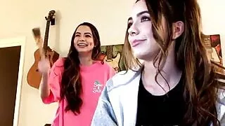 Merrell twins discover people fap to them