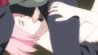 Sakura x Kakashi - Naruto Anime Hentai
