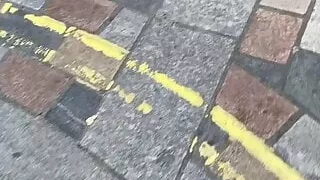 Rushing to fuck my slut in the hotel