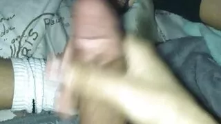 cumshot on my socks (really old video)