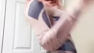 Busty girl from TikTok