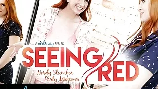 GIRLSWAY – Smokin' Hot Redheads' Sleepover Quickly Turns Wild