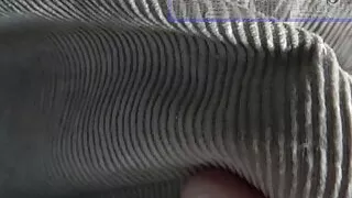 Quick uncut jerk off and cum on cords corduroy Melbourne