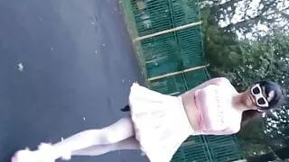 Going out with my sexy pink look part 1