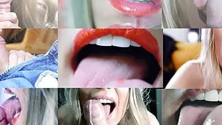 Quick cut cumshot compilation