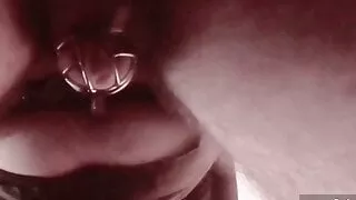 Strapon pegging femdom