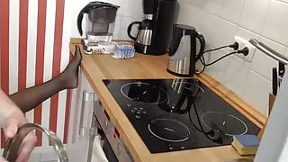 The idiot house slave!