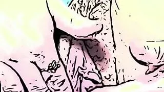 American MILF Episode 03 Gaping Wet Hairy Pussy Cartoon