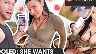 MILF in love convinced to fuck: ANIA KINSKI! MISSDEP.com