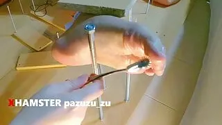 Femdom CFNM Feet Tickling & Torture + CBT + Ruined Orgasm