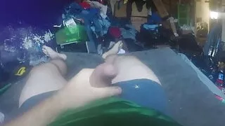 afternoon mastiurbating masturbating to cum shot on GoPro