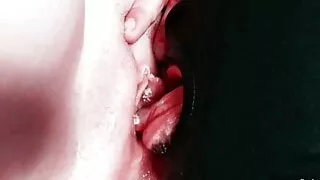 Pissing and pussy licking