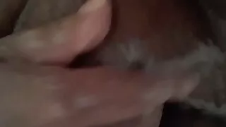 Pandabear08 in the shower playing with her pussy