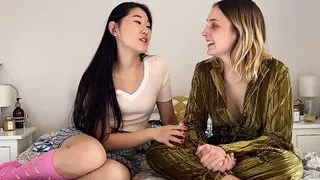 Ophelia & Katana Enjoy Intimate Moments