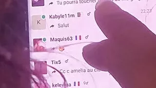 Elle parle a ces amants quand je la baise part1