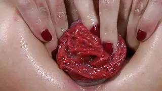 Extreme anal – blonde Kinky Niky takes tons of balls in ass