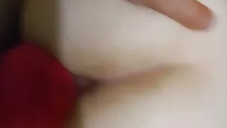 I fuck my wife on all fours on the bed