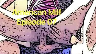 Fucking my Pussy Close-Up, Cartoon American Milf 07