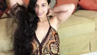 Shy and embarrassed 18 year old fingering her wet pussy