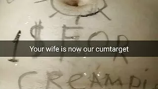 Your wife is a public cum dump and cum target now! - Milky Mari